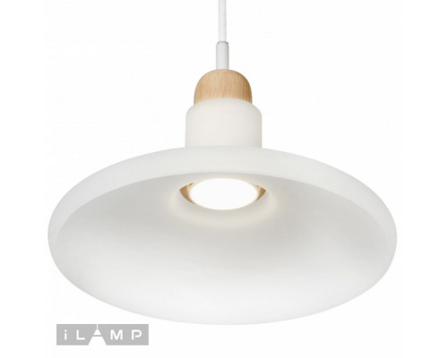 Купить Подвесной светильник iLamp AP9006-1D WH| VIVID-LIGHT.RU
