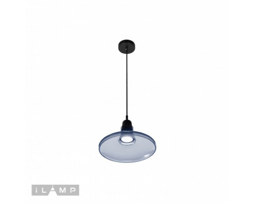 Купить Подвесной светильник iLamp AP9006-1D BU| VIVID-LIGHT.RU