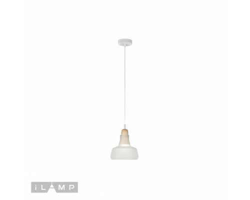 Купить Подвесной светильник iLamp AP9006-1B WH| VIVID-LIGHT.RU