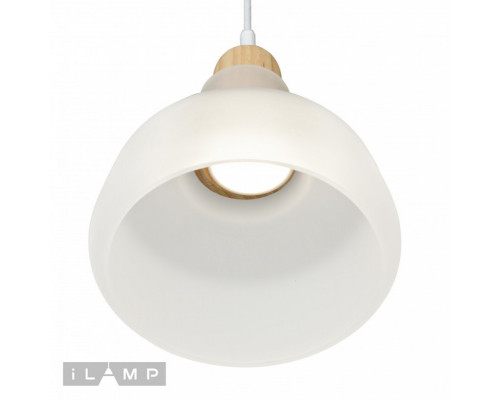 Купить Подвесной светильник iLamp AP9006-1B WH| VIVID-LIGHT.RU