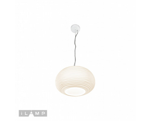 Сделать заказ Подвесной светильник iLamp AP9041-1A WH| VIVID-LIGHT.RU
