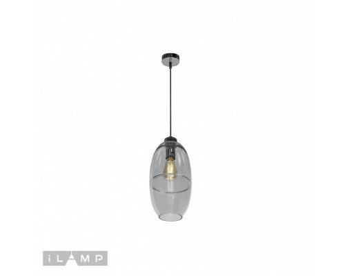 Оформить заказ Подвесной светильник iLamp AP9038-1 GR| VIVID-LIGHT.RU