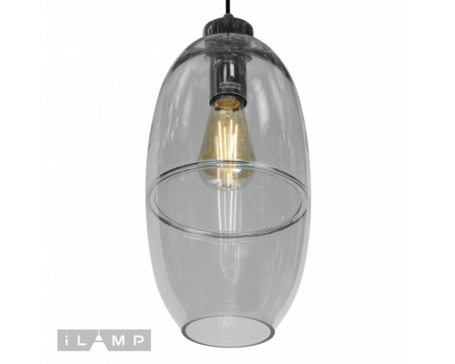 Оформить заказ Подвесной светильник iLamp AP9038-1 GR| VIVID-LIGHT.RU