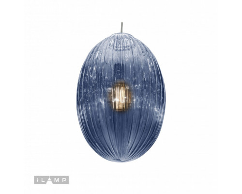 Оформить заказ Подвесной светильник iLamp AP9003-1A BU| VIVID-LIGHT.RU