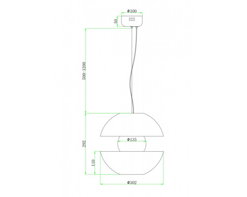Оформить заказ Подвесной светильник Maytoni MOD322PL-L6B3K| VIVID-LIGHT.RU