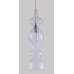 Сделать заказ Подвесной светильник Crystal Lux IRIS SP1 A TRANSPARENT| VIVID-LIGHT.RU