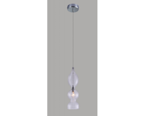 Заказать Подвесной светильник Crystal Lux IRIS SP1 B TRANSPARENT| VIVID-LIGHT.RU