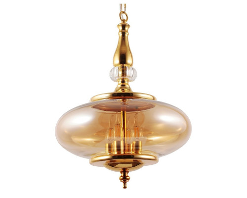 Оформить заказ Подвесной светильник Crystal Lux MIEL SP4 GOLD| VIVID-LIGHT.RU