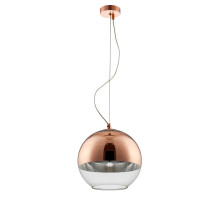Подвесной светильник Crystal Lux WOODY SP1 D300 COPPER
