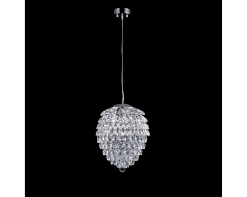 Купить Подвесной светильник Crystal Lux CHARME SP4 CHROME/TRANSPARENT| VIVID-LIGHT.RU