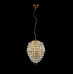 Купить Подвесной светильник Crystal Lux CHARME SP4 GOLD/TRANSPARENT| VIVID-LIGHT.RU