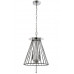 Сделать заказ Подвесной светильник Crystal Lux MODESTO SP3 BLACK/CHROME| VIVID-LIGHT.RU