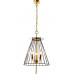 Сделать заказ Подвесной светильник Crystal Lux MODESTO SP3 BLACK/GOLD| VIVID-LIGHT.RU