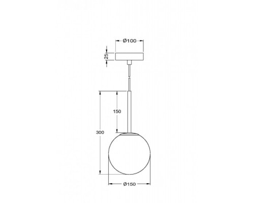 Оформить заказ Подвесной светильник Maytoni MOD321PL-01B| VIVID-LIGHT.RU