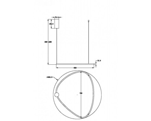 Оформить заказ Подвесной светильник Maytoni MOD072PL-L36B3K| VIVID-LIGHT.RU
