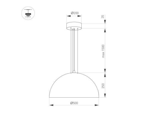 Купить Подвесной светильник Arlight 039698| VIVID-LIGHT.RU