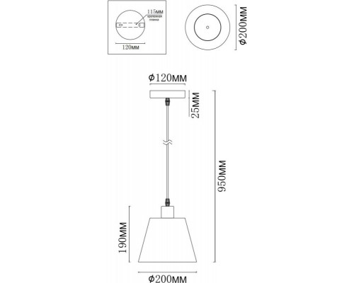 Купить Подвесной светильник MyFar MR1340-1P| VIVID-LIGHT.RU