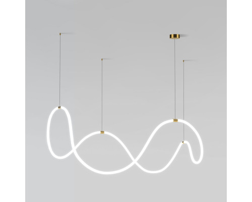 Заказать Подвесной светильник Eurosvet 90288/1 латунь| VIVID-LIGHT.RU