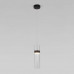Купить Подвесной светильник Eurosvet 50244/1 LED черный/прозрачный| VIVID-LIGHT.RU