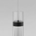 Купить Подвесной светильник Eurosvet 50244/1 LED черный/прозрачный| VIVID-LIGHT.RU