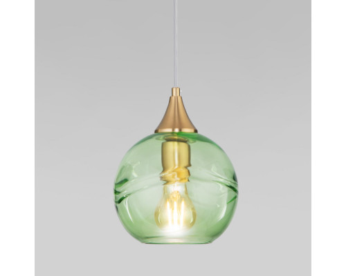 Оформить заказ Подвесной светильник Eurosvet 50221/1 зеленый| VIVID-LIGHT.RU