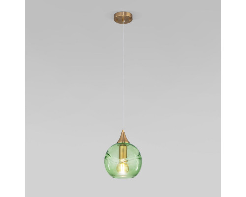 Оформить заказ Подвесной светильник Eurosvet 50221/1 зеленый| VIVID-LIGHT.RU