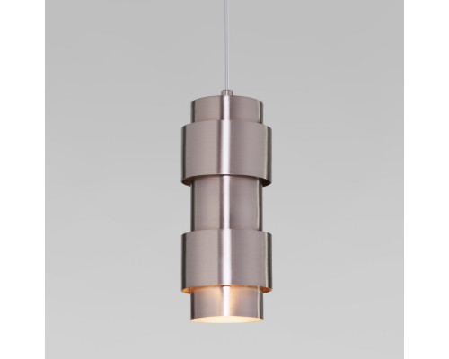 Оформить заказ Подвесной светильник Eurosvet 50235/1 никель| VIVID-LIGHT.RU