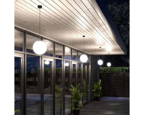 Заказать Подвесной светильник Elektrostandard Sfera H черный D200 (35158/U)| VIVID-LIGHT.RU