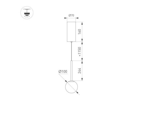 Заказать Подвесной светильник Arlight 036519| VIVID-LIGHT.RU
