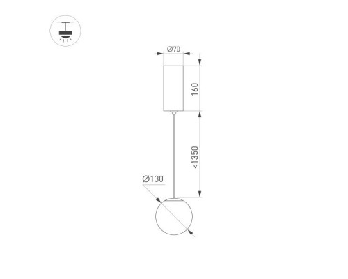 Сделать заказ Подвесной светильник Arlight 036522| VIVID-LIGHT.RU
