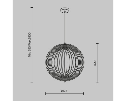 Оформить заказ Подвесной светильник Maytoni MOD197PL-01W1| VIVID-LIGHT.RU