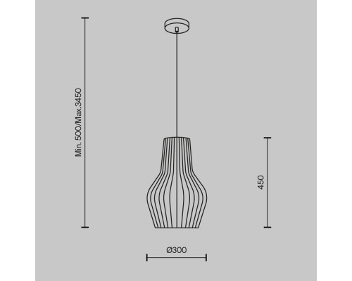 Купить Подвесной светильник Maytoni MOD191PL-01W1| VIVID-LIGHT.RU