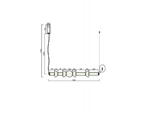 Оформить заказ Подвесной светильник Maytoni MOD210PL-L39BS3K| VIVID-LIGHT.RU