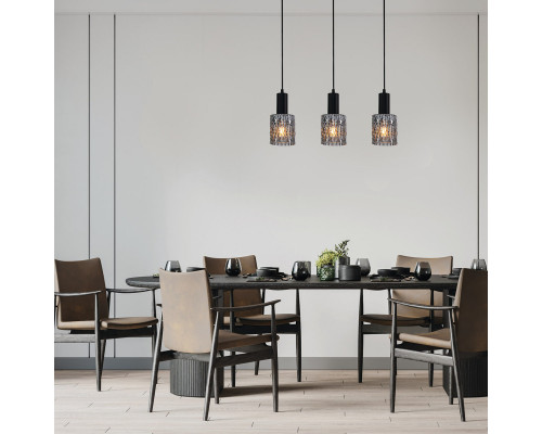 Сделать заказ Подвесной светильник Escada 10189/3S Black| VIVID-LIGHT.RU