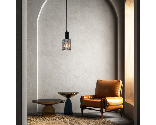 Купить Подвесной светильник Escada 10189/1S Black| VIVID-LIGHT.RU