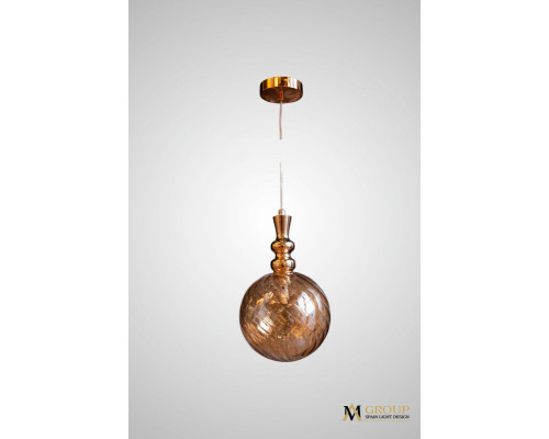 Купить Подвесной светильник AM Group AM354-D130 AMBER| VIVID-LIGHT.RU