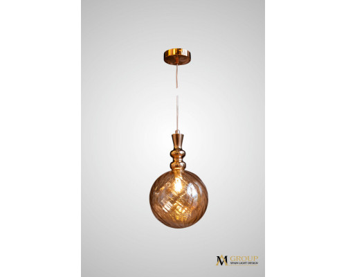 Оформить заказ Подвесной светильник AM Group AM354-D160 AMBER| VIVID-LIGHT.RU