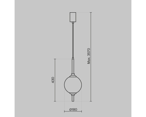 Заказать Подвесной светильник Maytoni Z020PL-L6BS3K| VIVID-LIGHT.RU