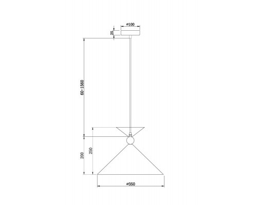 Купить Подвесной светильник Freya FR5392PL-01W1| VIVID-LIGHT.RU