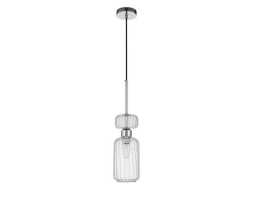 Купить Подвесной светильник Escada 1141/1S Chrome/Clear| VIVID-LIGHT.RU