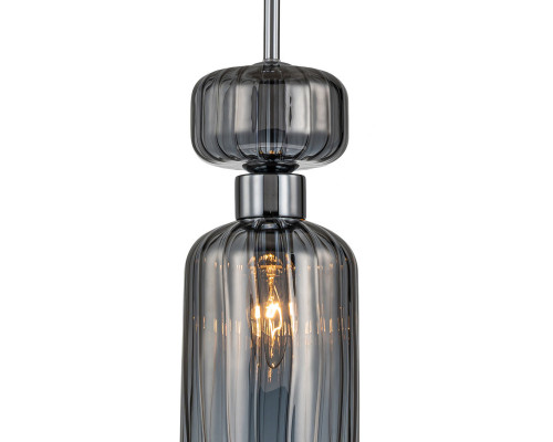 Сделать заказ Подвесной светильник Escada 1141/1S Chrome/Smoke| VIVID-LIGHT.RU