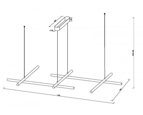 Купить Подвесной светильник Maytoni MOD278PL-L86G3K1| VIVID-LIGHT.RU