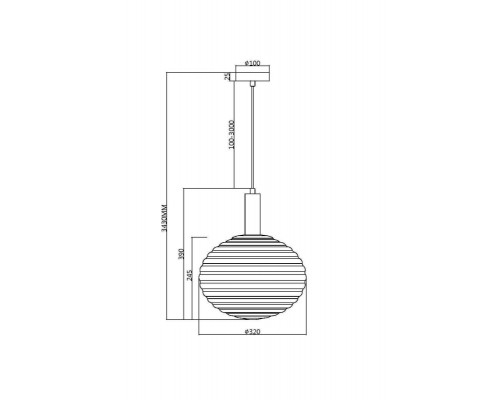 Оформить заказ Подвесной светильник Maytoni MOD268PL-01G| VIVID-LIGHT.RU
