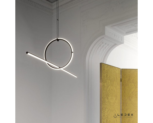 Купить Подвесной светильник iLedex 10339P/A2-35W-3000K BK-WH| VIVID-LIGHT.RU