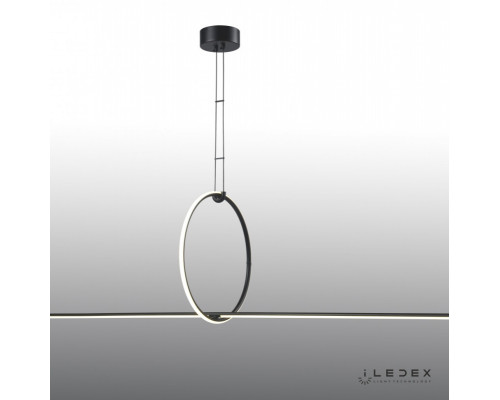 Купить Подвесной светильник iLedex 10339P/A2-35W-3000K BK-WH| VIVID-LIGHT.RU