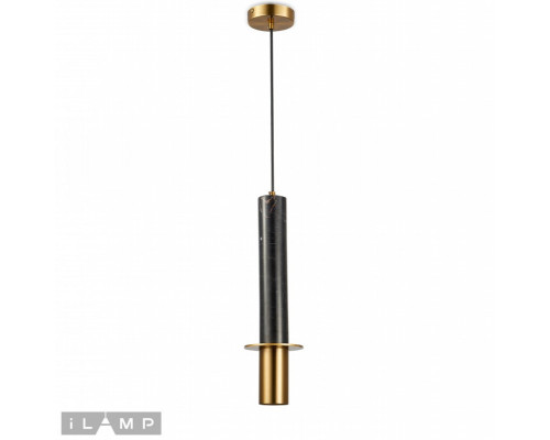 Сделать заказ Подвесной светильник iLamp 10705-1 BK-BR| VIVID-LIGHT.RU