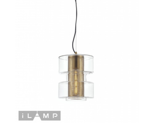 Сделать заказ Подвесной светильник iLamp P7555-1 GD| VIVID-LIGHT.RU