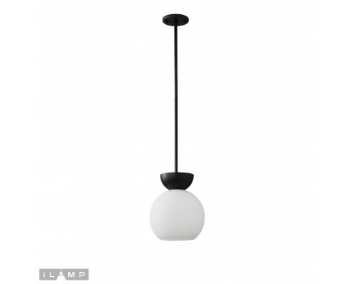Оформить заказ Подвесной светильник iLamp P6079-1 BK+WH| VIVID-LIGHT.RU