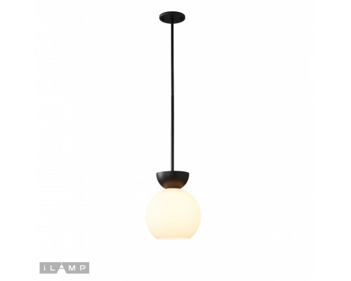 Оформить заказ Подвесной светильник iLamp P6079-1 BK+WH| VIVID-LIGHT.RU