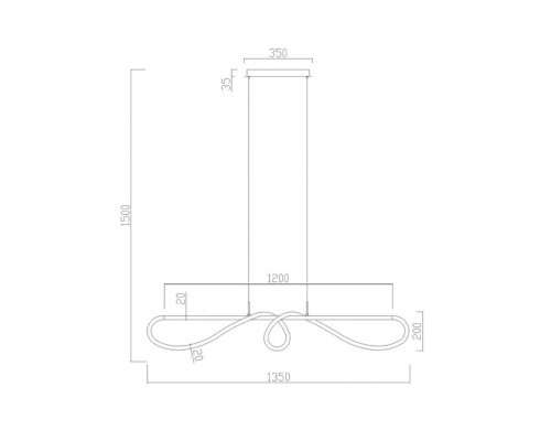 Заказать Подвесной светильник Kink Light 08041,20(3000K)| VIVID-LIGHT.RU